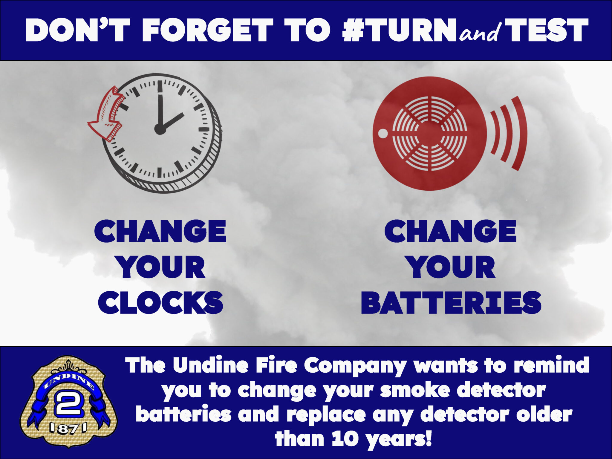 Daylight Savings Time PSA Undine Fire Company 2